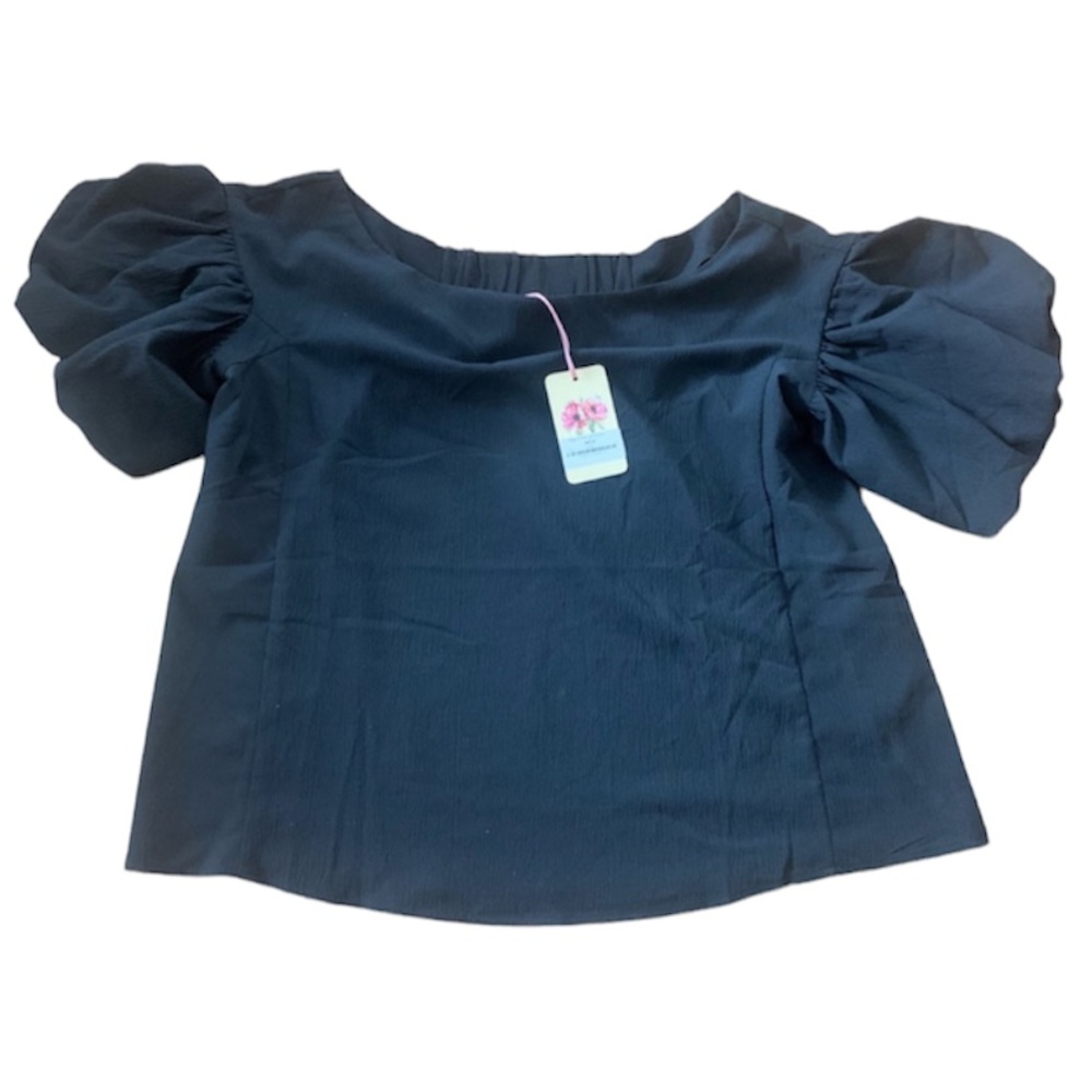 NWT Puff Sleeve Blouse Off The Shoulder